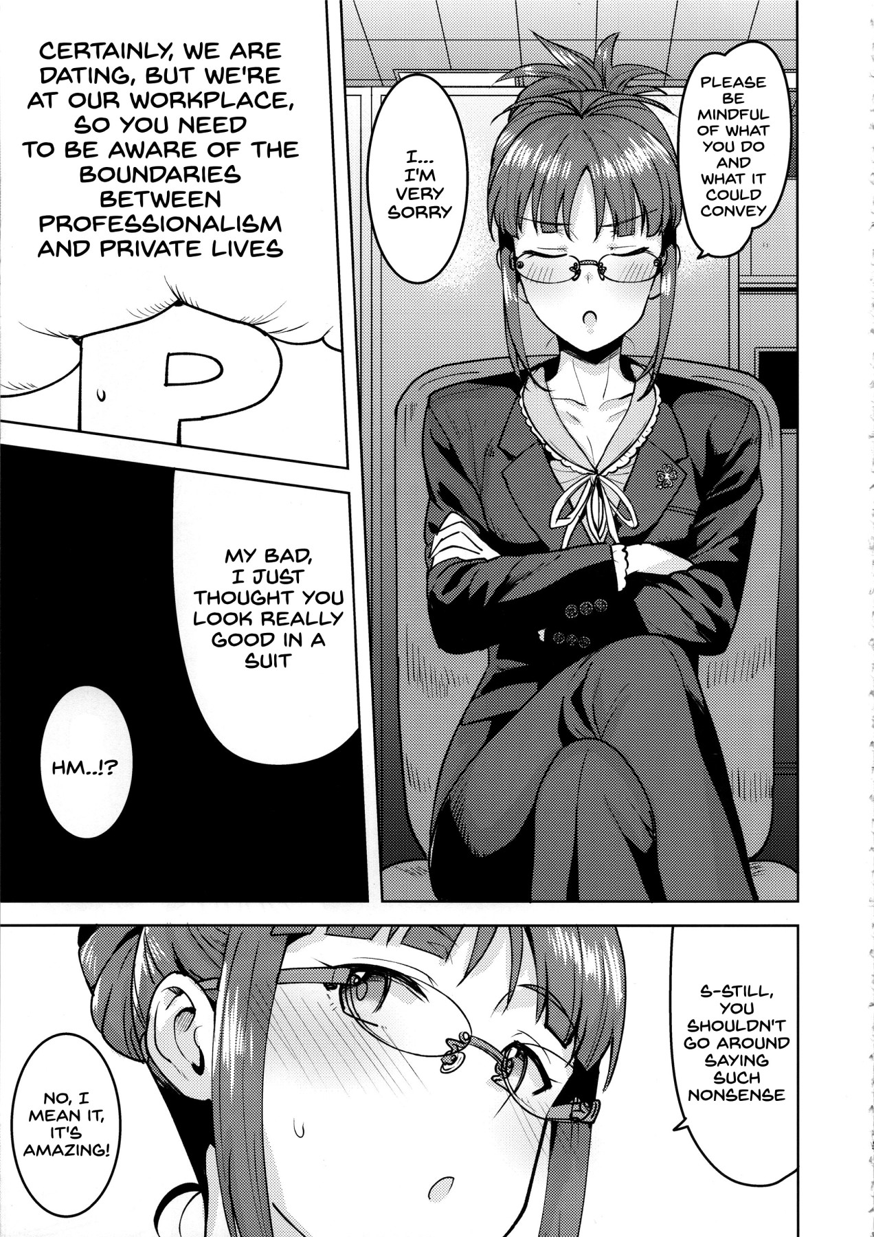 Hentai Manga Comic-Doing It With Ritsuko At Work-Read-4